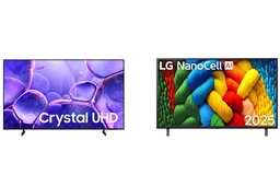 So sánh tivi Samsung UA50U8000F và LG 50NANO80ASA, tivi 50 inch 2025 nào đáng mua?
