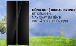 Tủ lạnh Aqua inverter AQR-IG696FS(GB) đẳng cấp sang trọng, công nghệ tiên tiến