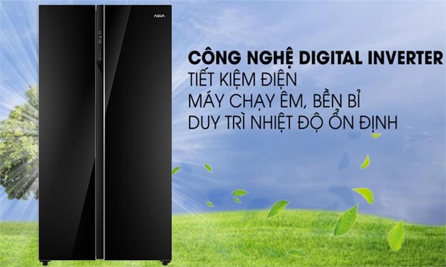 Tủ lạnh Aqua inverter AQR-IG696FS(GB) đẳng cấp sang trọng, công nghệ tiên tiến