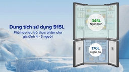 Tủ lạnh Toshiba 4 cánh GR-RF665WIA-PGV(22)-XK sang trọng, tiết kiệm, công nghệ tiên tiến