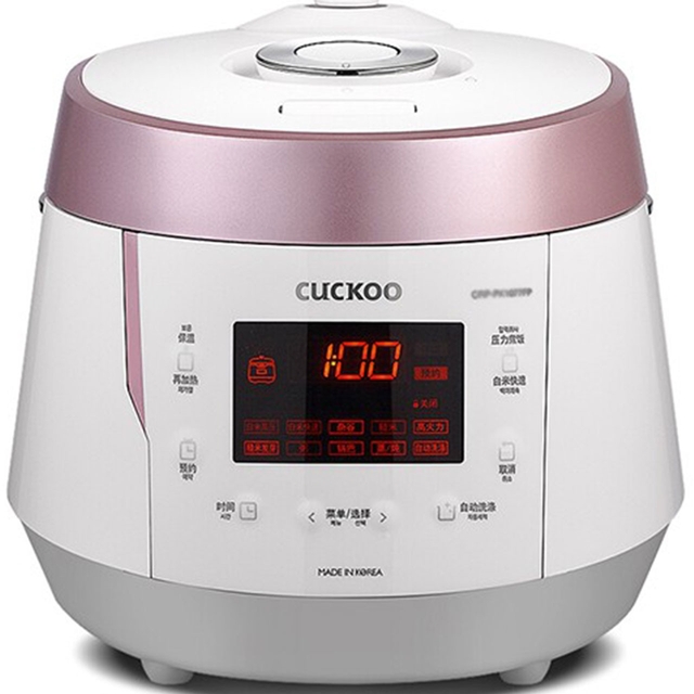 Nồi cơm áp suất điện tử Cuckoo CRP-M1000S 1.8 Lít Trắng &#8211; Hồng giải pháp nấu ăn hiện đại cho mọi gia đình