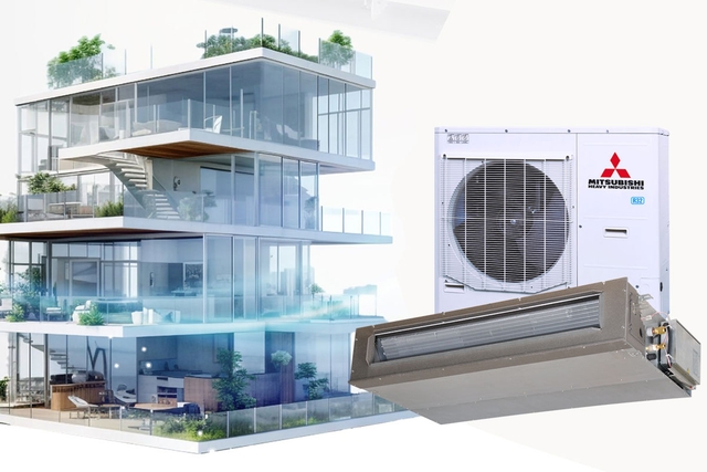 Điều hòa nối ống gió Mitsubishi 2 chiều FDUM125VH/FDC125VNP-W phù hợp với những công trình nào?