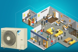 Đánh giá chi tiết hệ thống điều hòa trung tâm Daikin 2 chiều RSUYQ8AVM