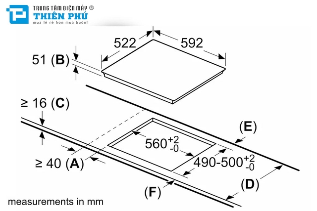Bếp Từ Bosch PUE611BB5E 4 Vùng Nấu Series 4