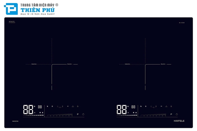 Bếp Từ Đôi Hafele HC-I7323B (536.61.886)