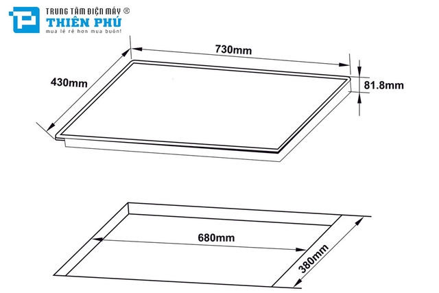 Bếp Từ Đôi Hafele HC-I7323B (536.61.886)