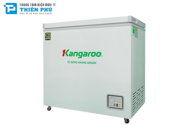Tủ Đông Kangaroo 1 Ngăn 140 Lít Dàn Nhôm KG140C1N