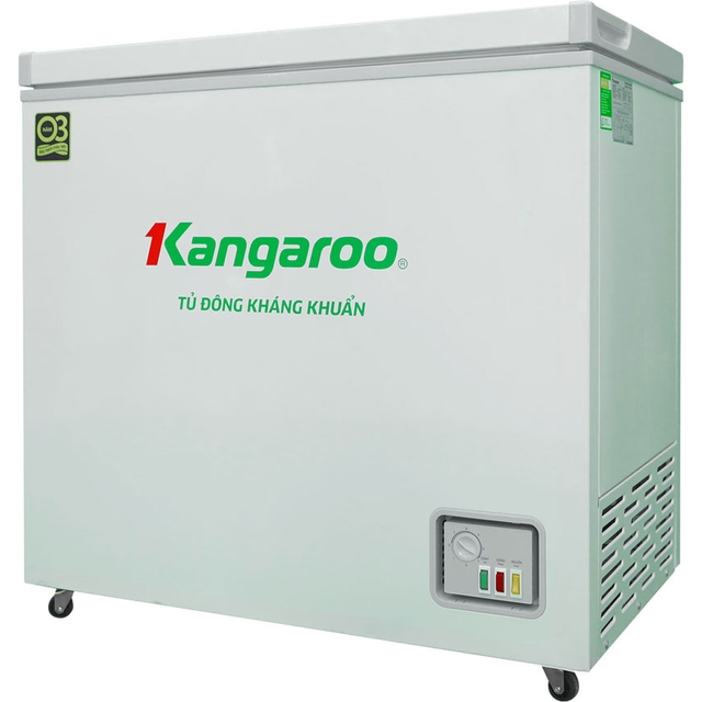 Tủ Đông Kangaroo 1 Ngăn 140 Lít Dàn Nhôm KG140C1N