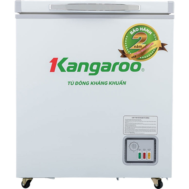 Tủ Đông Kangaroo 1 Ngăn 90 Lít Dàn Đồng KG168NC1