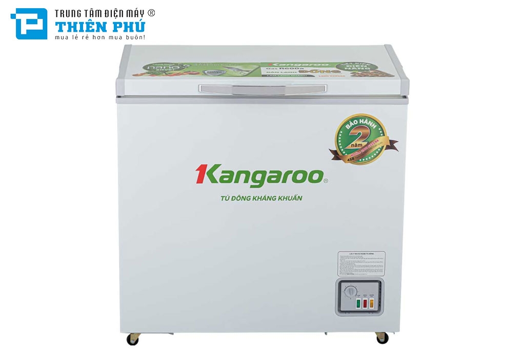 Tủ Đông Kangaroo 1 Ngăn 140 Lít Dàn Đồng KG265NC1