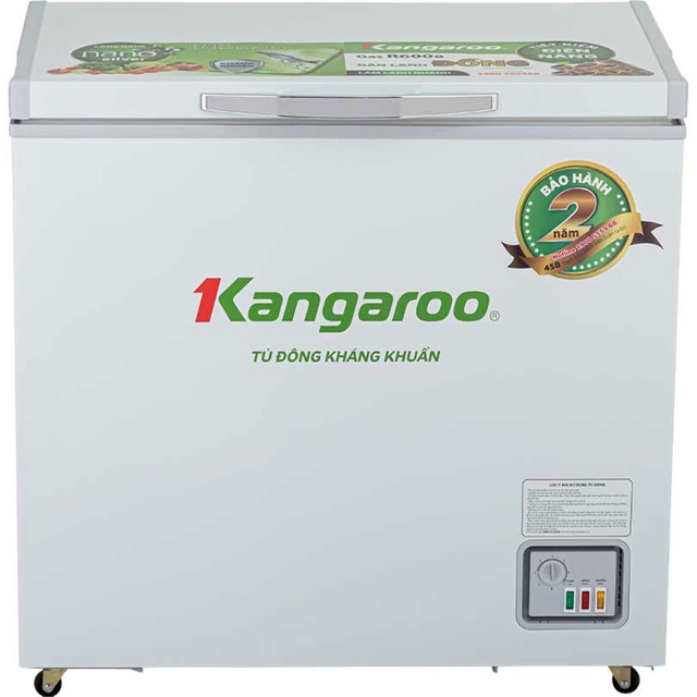 Tủ Đông Kangaroo 1 Ngăn 140 Lít Dàn Đồng KG265NC1