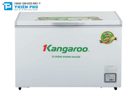 Tủ Đông Kangaroo 1 Cánh 265 Lít Dàn Đồng KG329NC1