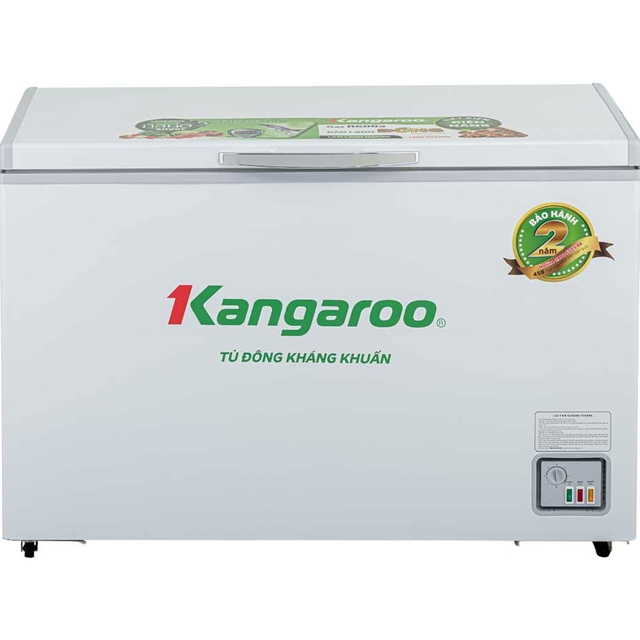 Tủ Đông Kangaroo 1 Cánh 265 Lít Dàn Đồng KG329NC1