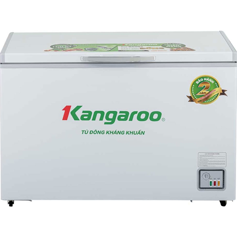 Tủ Đông Kangaroo 1 Cánh 265 Lít Dàn Đồng KG329NC1