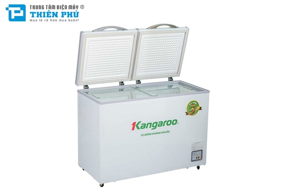 Tủ Đông Kangaroo 1 Ngăn 2 Cánh 286 Lít Dàn Đồng KG399NC1
