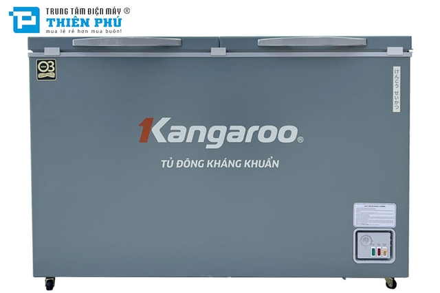 Tủ Đông Kangaroo 2 Ngăn 2 Cánh 252 Lít Dàn Đồng KGFZ312NK2