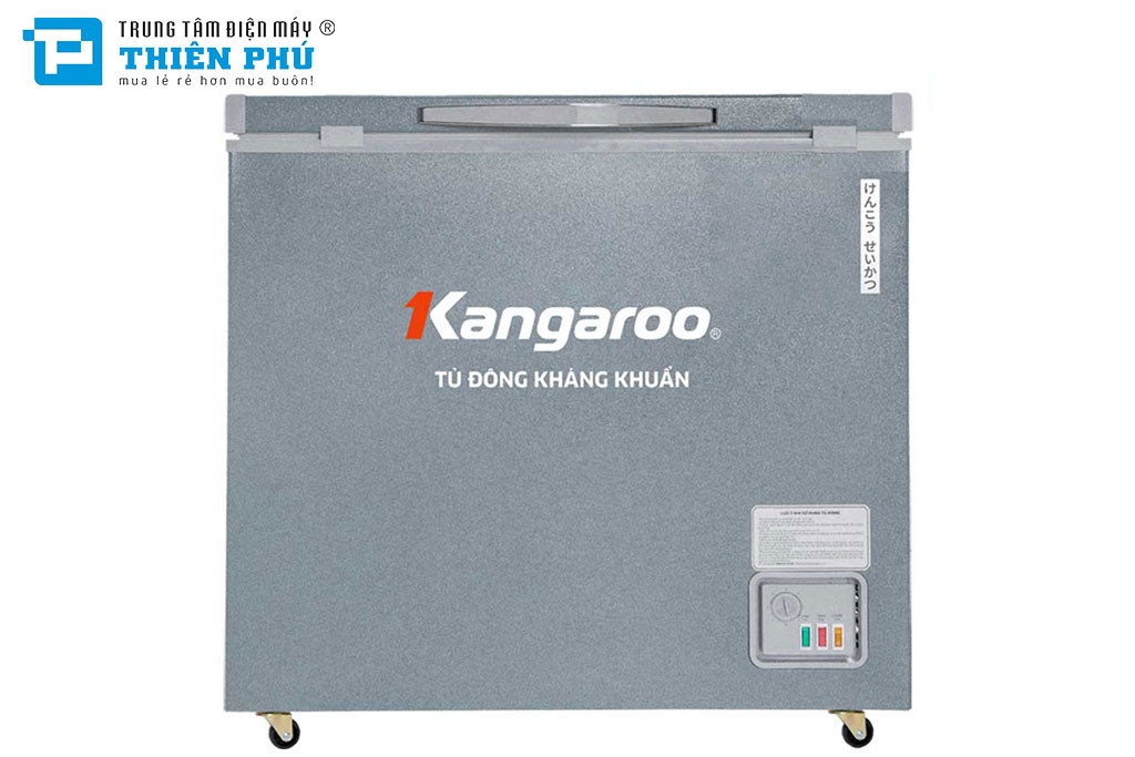 Tủ Đông Kangaroo 1 Ngăn 140 Lít Dàn Đồng KGFZ200NG1