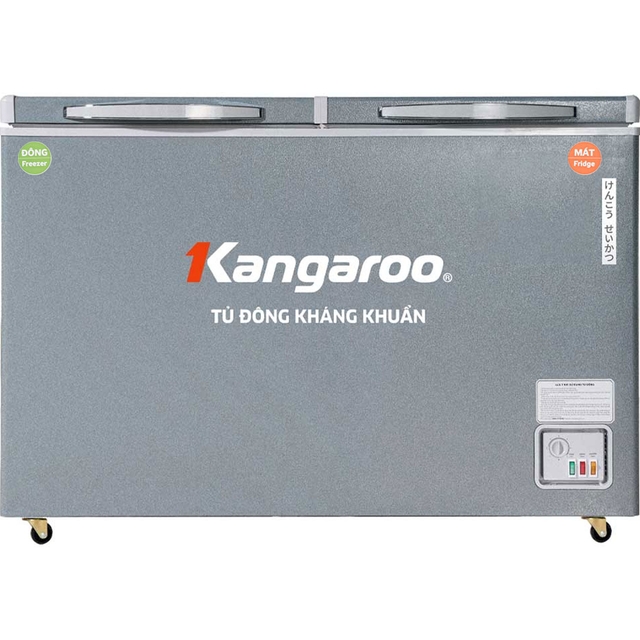 Tủ Đông Kangaroo 2 Ngăn 2 Cánh 230 Lít Dàn Đồng KGFZ290NG2