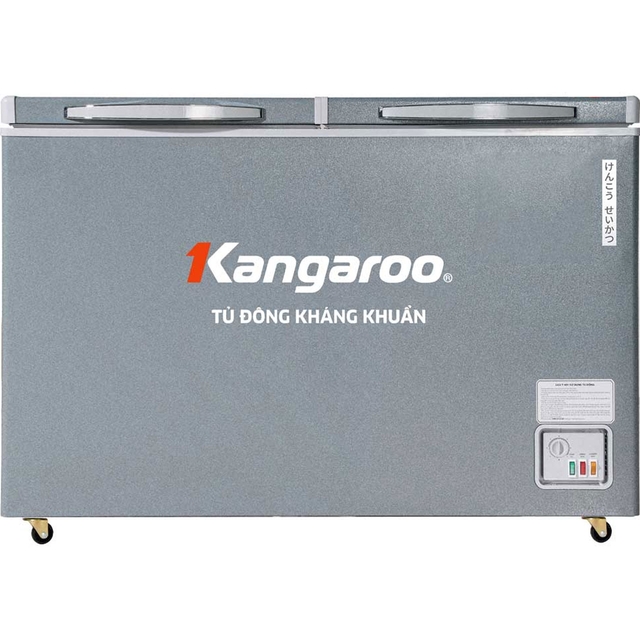 Tủ Đông Kangaroo 1 Ngăn 2 Cánh 375 Lít Dàn Đồng KGFZ435NG1