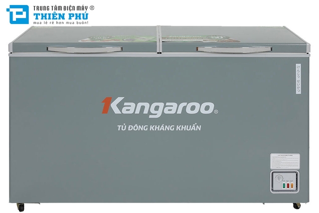 Tủ Đông Kangaroo 1 Ngăn 2 Cánh 430 Lít Dàn Đồng KGFZ490NG1