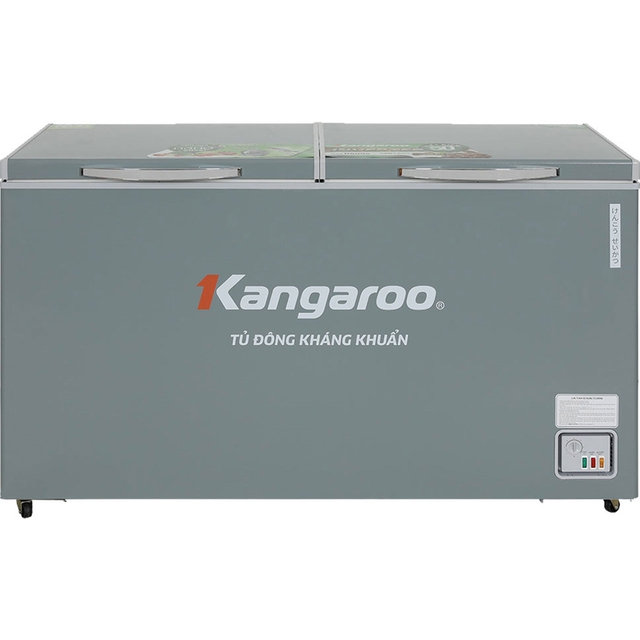 Tủ Đông Kangaroo 1 Ngăn 2 Cánh 430 Lít Dàn Đồng KGFZ490NG1
