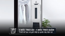 Tủ chăm sóc quần áo LG SC5MNR4G lựa chọn thông minh cho cuộc sống hiện đại