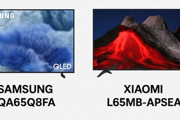 So sánh tivi Samsung QA65Q8FA và Xiaomi L65MB-APSEA, tivi QLED nào đáng giá?