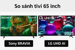 So sánh tivi Sony K-65S20M2 và LG 65UA7350PSB, nên mua tivi 65 inch nào đáng giá?