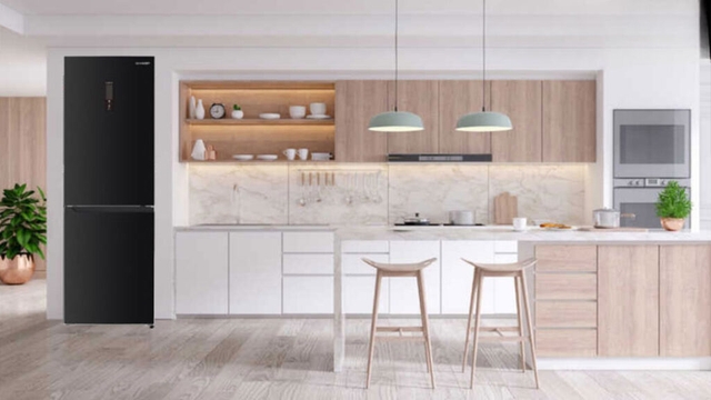 Tủ lạnh Sharp SJ-BF330V-DG model 2025 rất đáng sở hữu