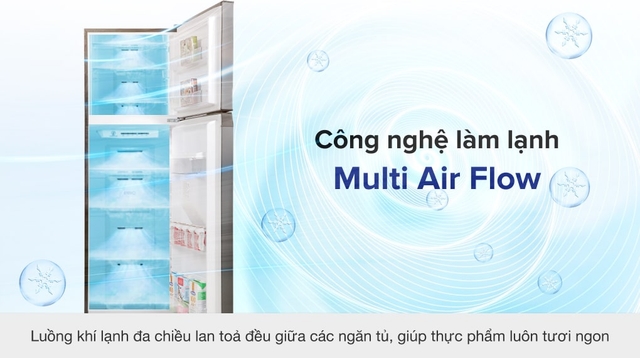 Tủ lạnh Toshiba inverter GR-RT325WE-PMV(06)-MG giải pháp lưu trữ thực phẩm hiện đại cho mọi gia đình