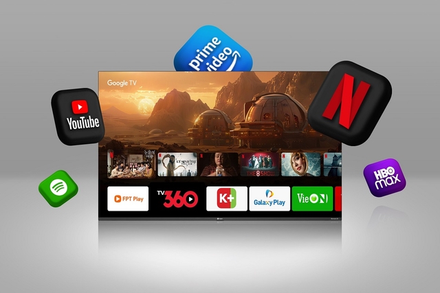 Smart tivi Casper 43 inch Full HD 43FGK610, lựa chọn giải trí chất lượng dưới 5 triệu đồng