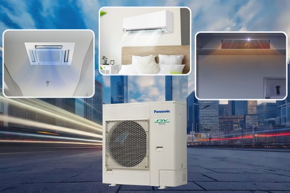 Dàn nóng điều hòa trung tâm Panasonic U-5LE2H4 kết nối tối đa được bao nhiêu dàn lạnh?