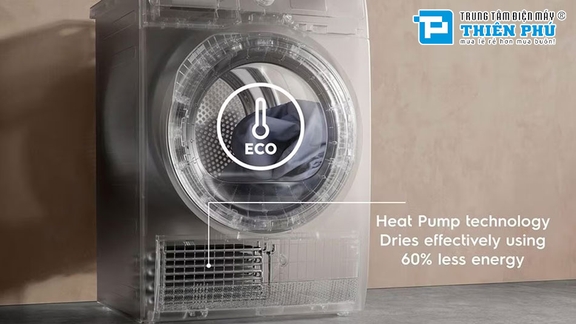Máy sấy quần áo Electrolux EDH803J5SC công nghệ hiện đại ứng dụng thông minh