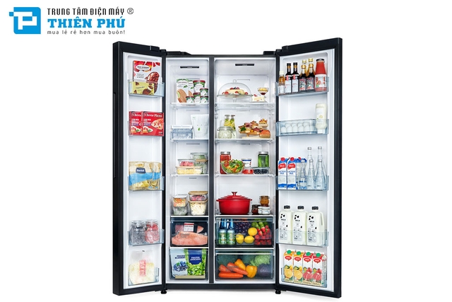 Tủ Lạnh Hitachi Side By Side Inverter 656 Lít HRSN9713ESMGWVN