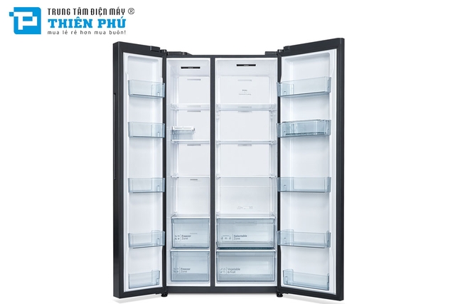 Tủ Lạnh Hitachi Side By Side Inverter 656 Lít HRSN9713ESMGWVN