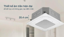 Lựa chọn  lý tưởng cho phòng 30- 40 m2 với điều hòa âm trần LG 24000btu ZTNQ24GPLA0/ZUAC1