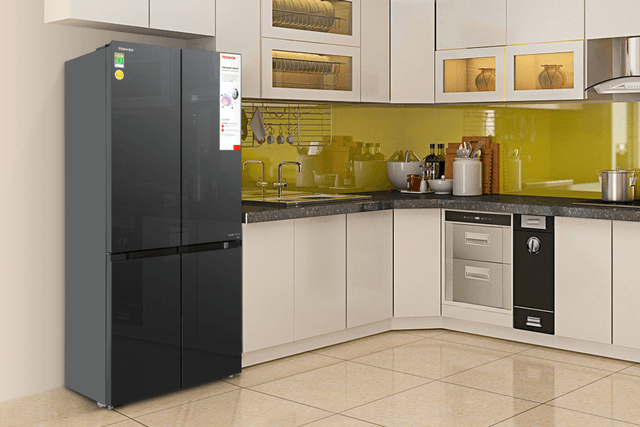 Tủ lạnh Toshiba Multi Door inverter GR-RF670WI-PGV(A9)-BG đẳng cấp sang trọng, làm lạnh vượt trội