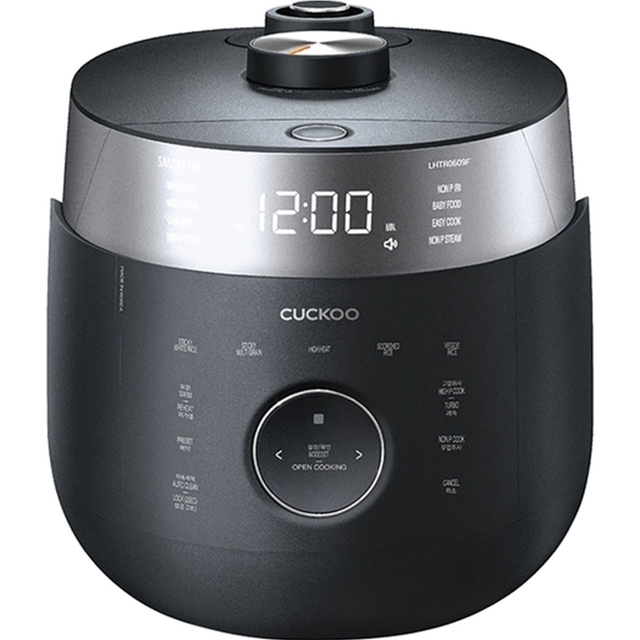Trải nghiệm nấu cơm ngon chuẩn vị với nồi cơm điện cao tần Cuckoo CRP-LHTR1009