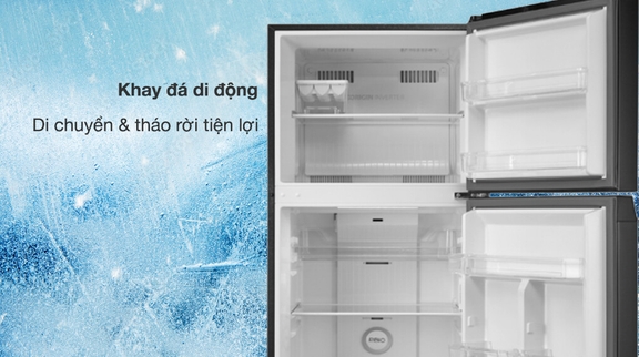 Tủ lạnh Toshiba inverter GR-RT416WE-PMV(58)-MM sang trọng, tiết kiệm và bảo quản thực phẩm hiệu quả