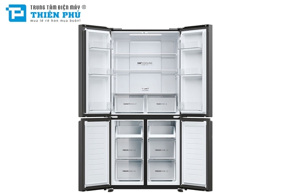Tủ Lạnh Aqua Multi Door Inverter 469 Lít AQR-M536XA(GB)