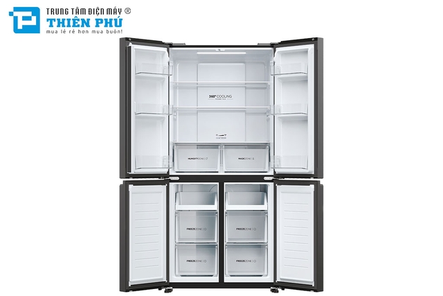 Tủ Lạnh Aqua Multi Door Inverter 469 Lít AQR-M536XA(GB)