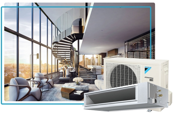 Có nên lắp điều hòa âm trần nối ống gió Daikin FBFC60DVM9/RZFC60EVM cho phòng khách?