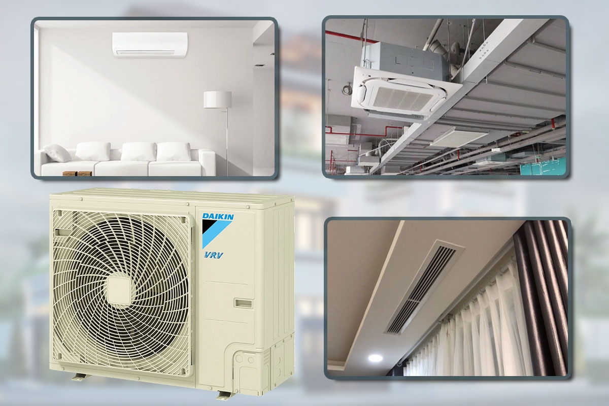 4 Lý do dàn nóng điều hòa trung tâm Daikin RSUQ5AVM là chân ái cho Biệt thự và Khách sạn