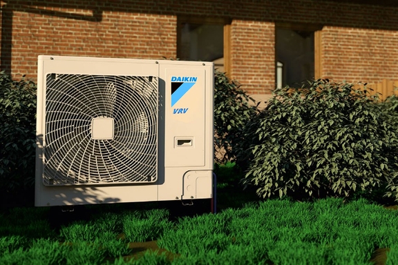 Dàn nóng điều hòa trung tâm Daikin RSUQ9AVM phù hợp với quy mô công trình nào?