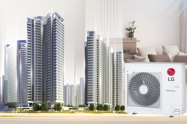 Đánh giá chi tiết hệ thống điều hòa trung tâm LG 1 chiều ARUV040GSD5