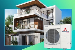 Những lý do nên lắp đặt hệ thống điều hòa trung tâm Mitsubishi 2 chiều FDC155KXES6
