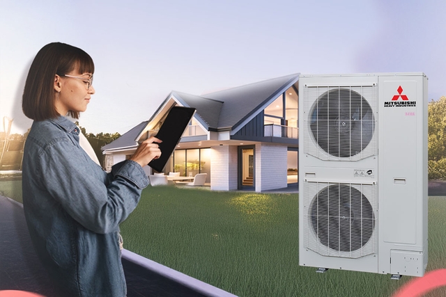 Đánh giá chi tiết hệ thống điều hòa trung tâm Mitsubishi Heavy 2 chiều FDC280KXE6G