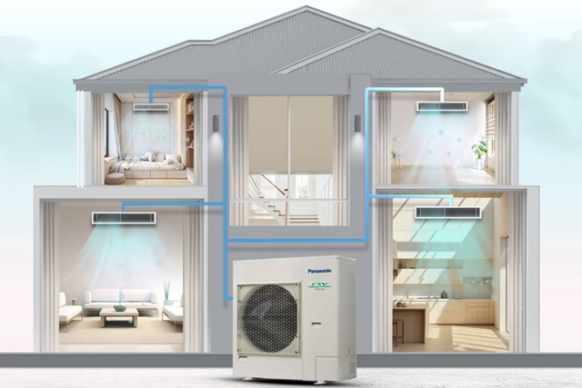 Phân tích ưu nhược điểm của hệ thống điều hòa trung tâm Panasonic 2 chiều U-4LE2H7