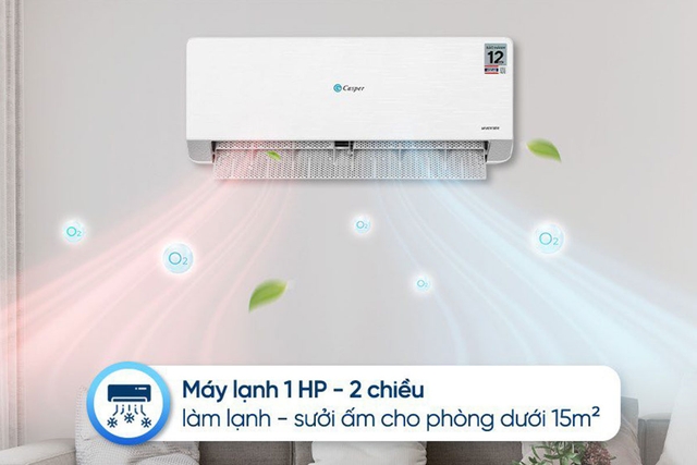 Giải đáp những thắc mắc về điều hòa Casper 2 chiều 9000btu QH-09IU36A