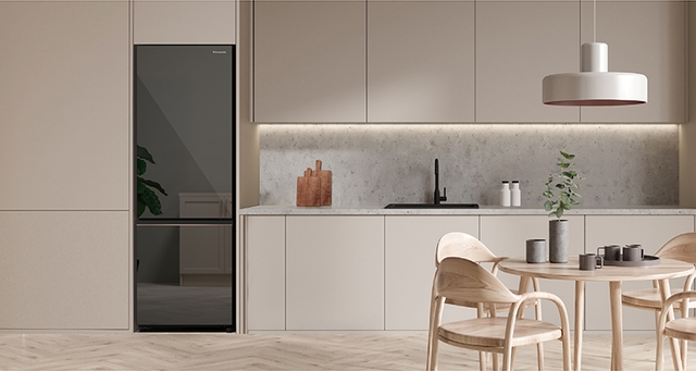 Tủ lạnh Panasonic inverter NR-BC361VGMV tiết kiệm điện, bảo quản thực phẩm hiệu quả